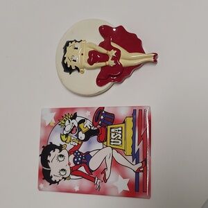 Betty Boop refrigerator magnets